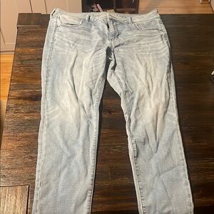 American Eagle Outfitters Blue Straight Leg Jeans